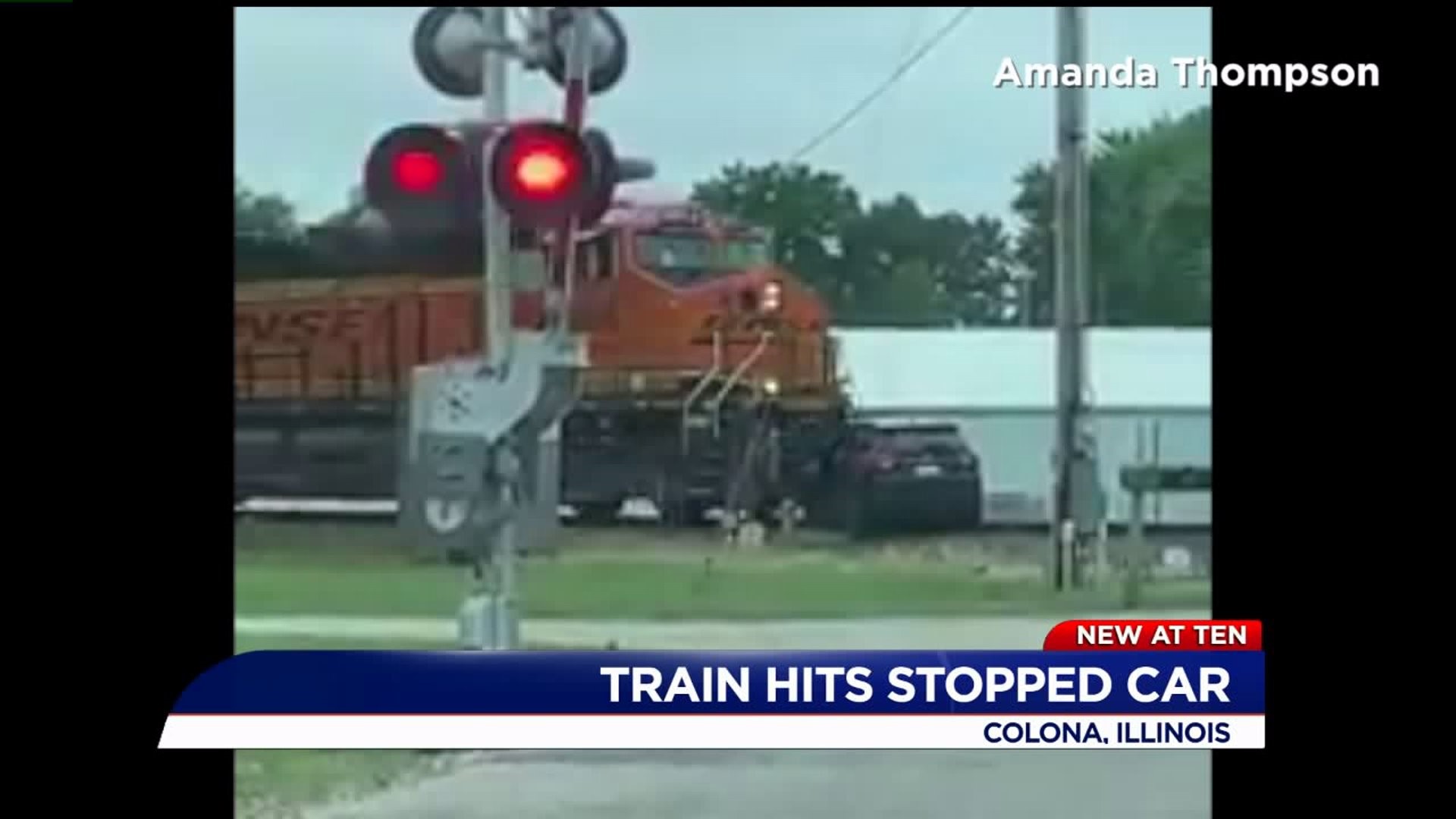 Colona Train VS Car