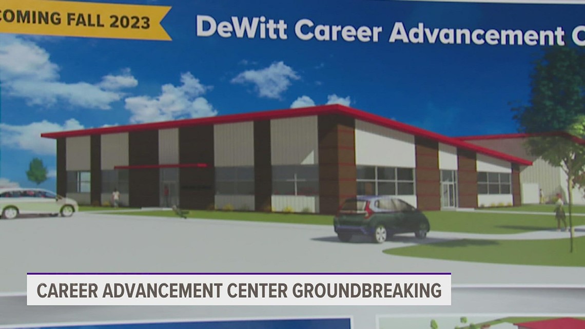 Dewitt breaks ground on career advancement center