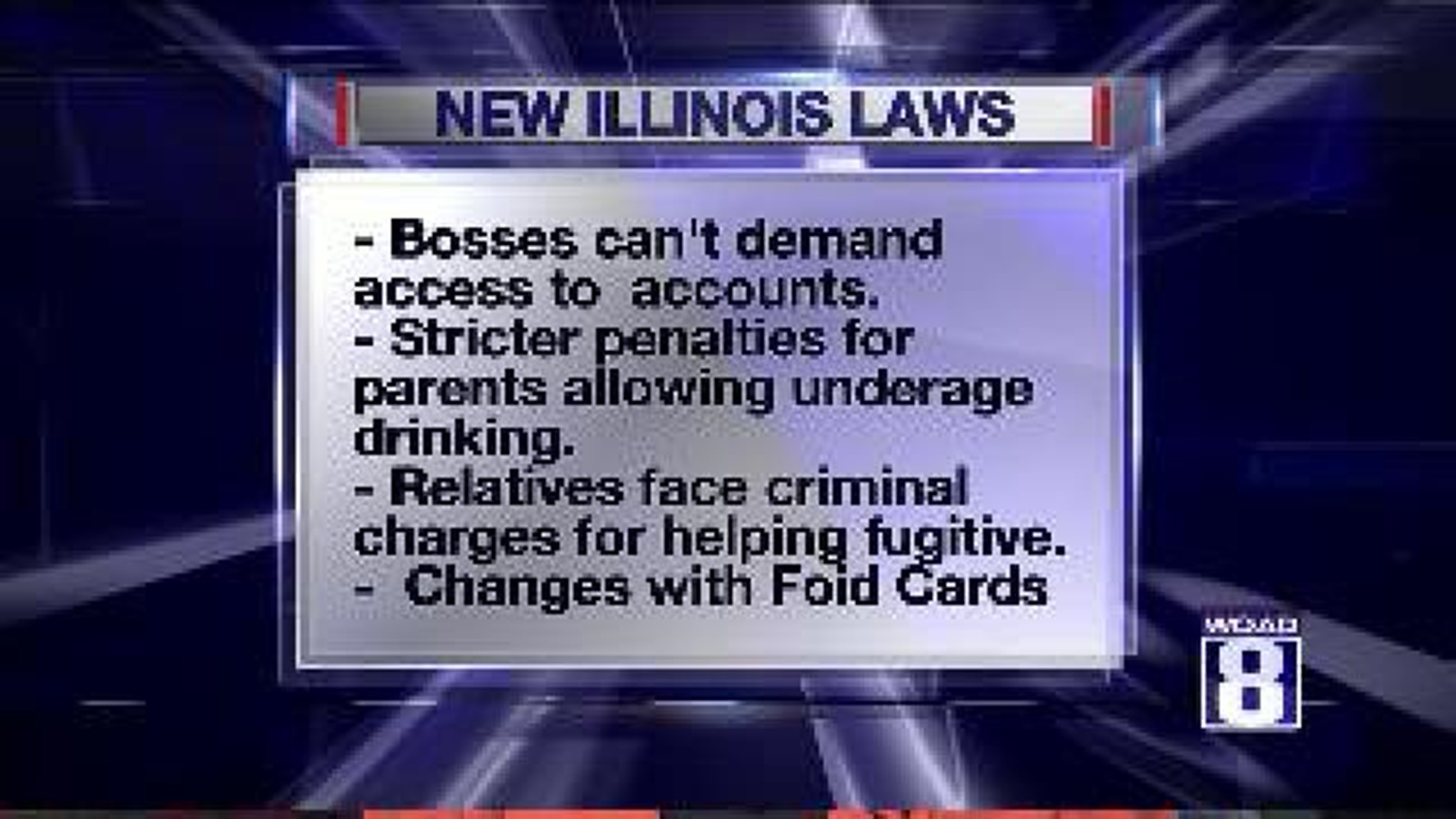 New IL Laws