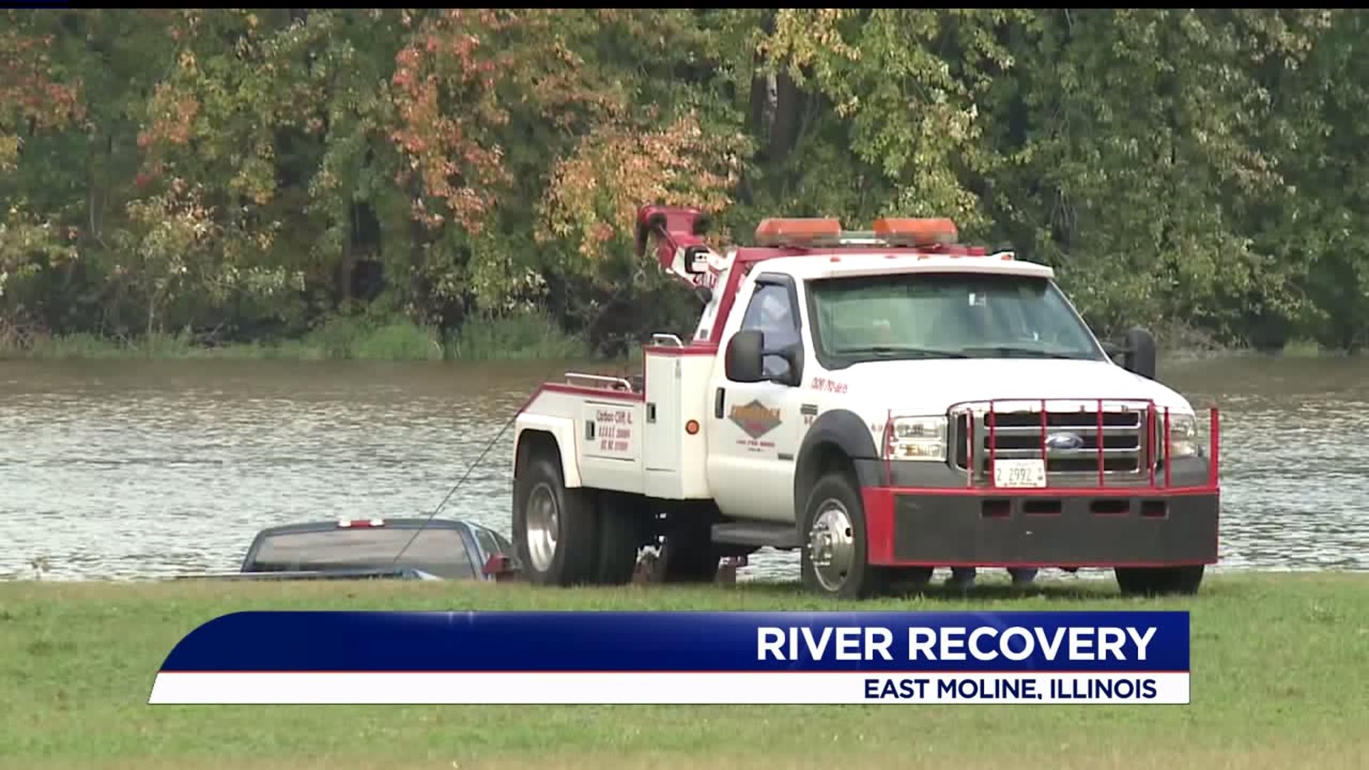 Truck Pulled Out of Misssissippi River With No One Inside