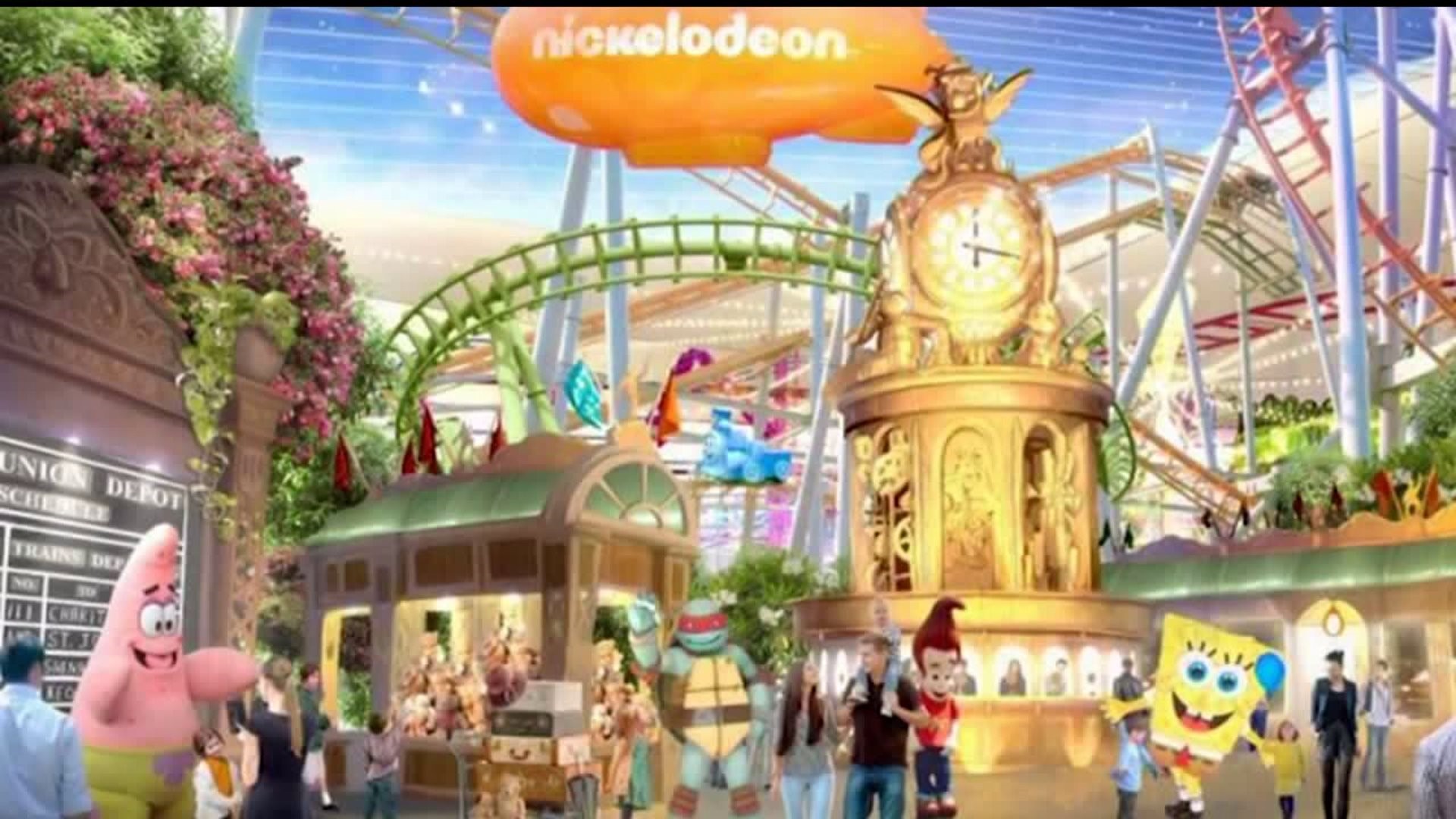 Nickelodeon Universe, the largest indoor theme park in North America, opens this week