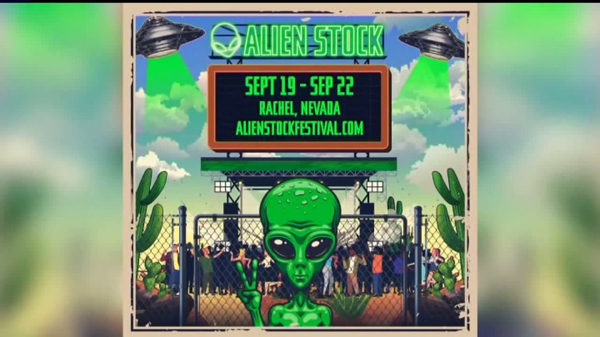 Alienstock music festival at Area 51