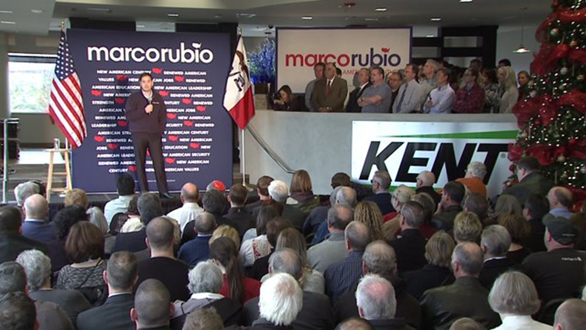 Republican candidate Marco Rubio campaigns in Muscatine