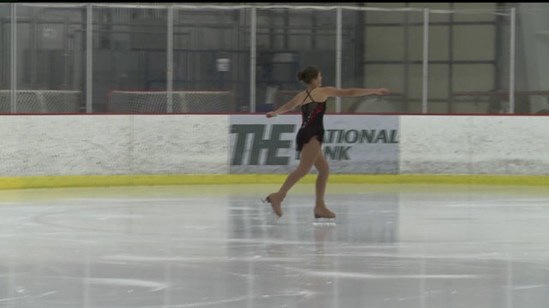 Figure skating competition in Davenport