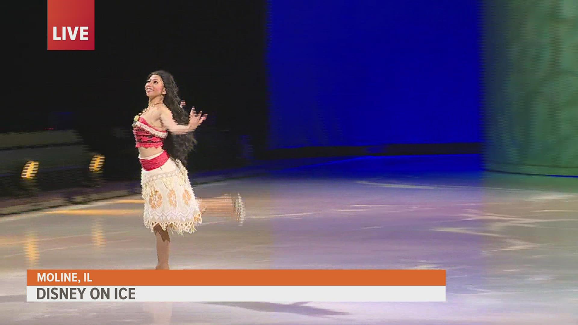 News 8 is live at the Vibrant Arena with a sneak peak at Disney on Ice's "Into the Magic."