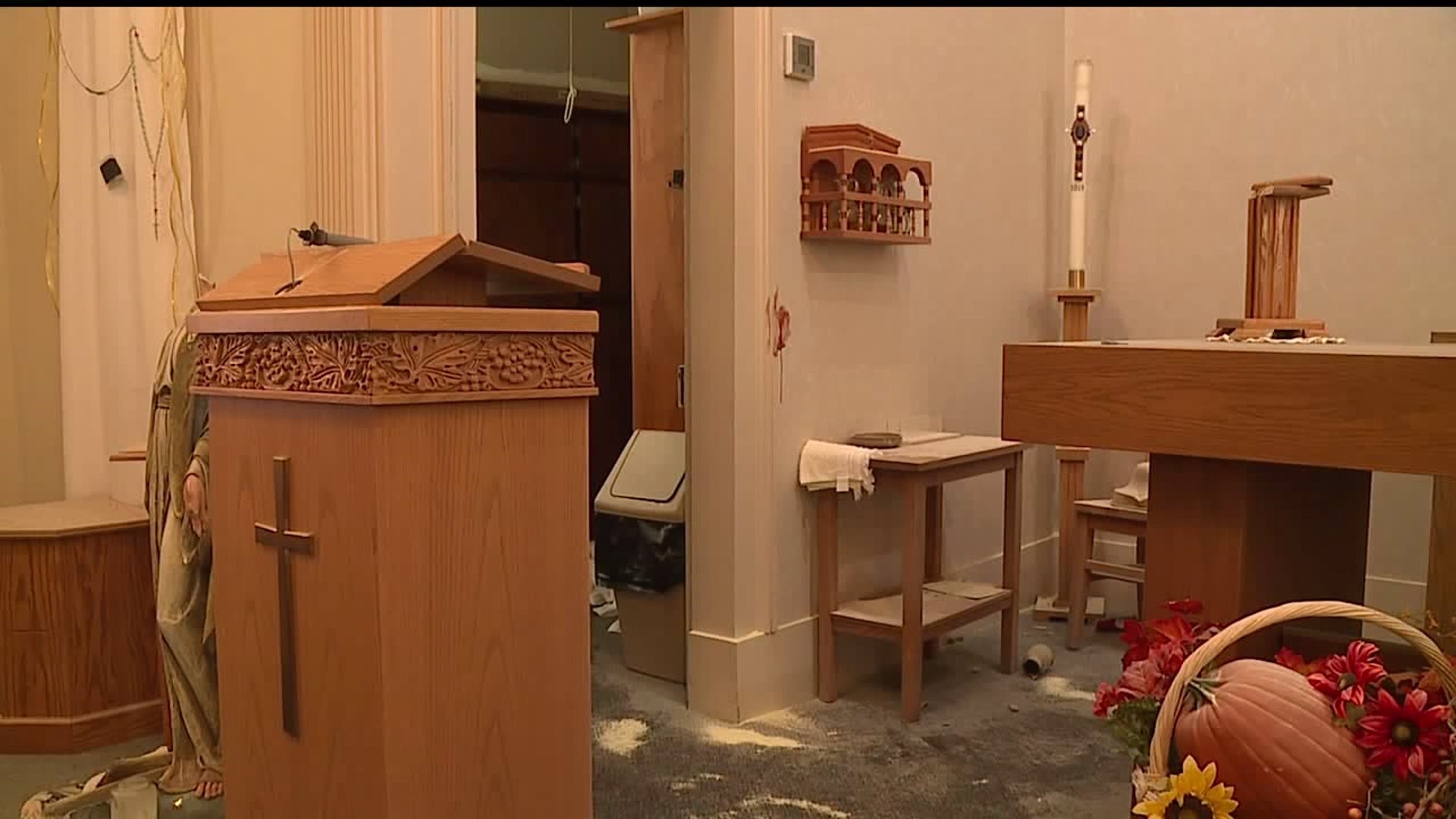Two Buffalo churches hit by vandals Saturday night, suspects unknown