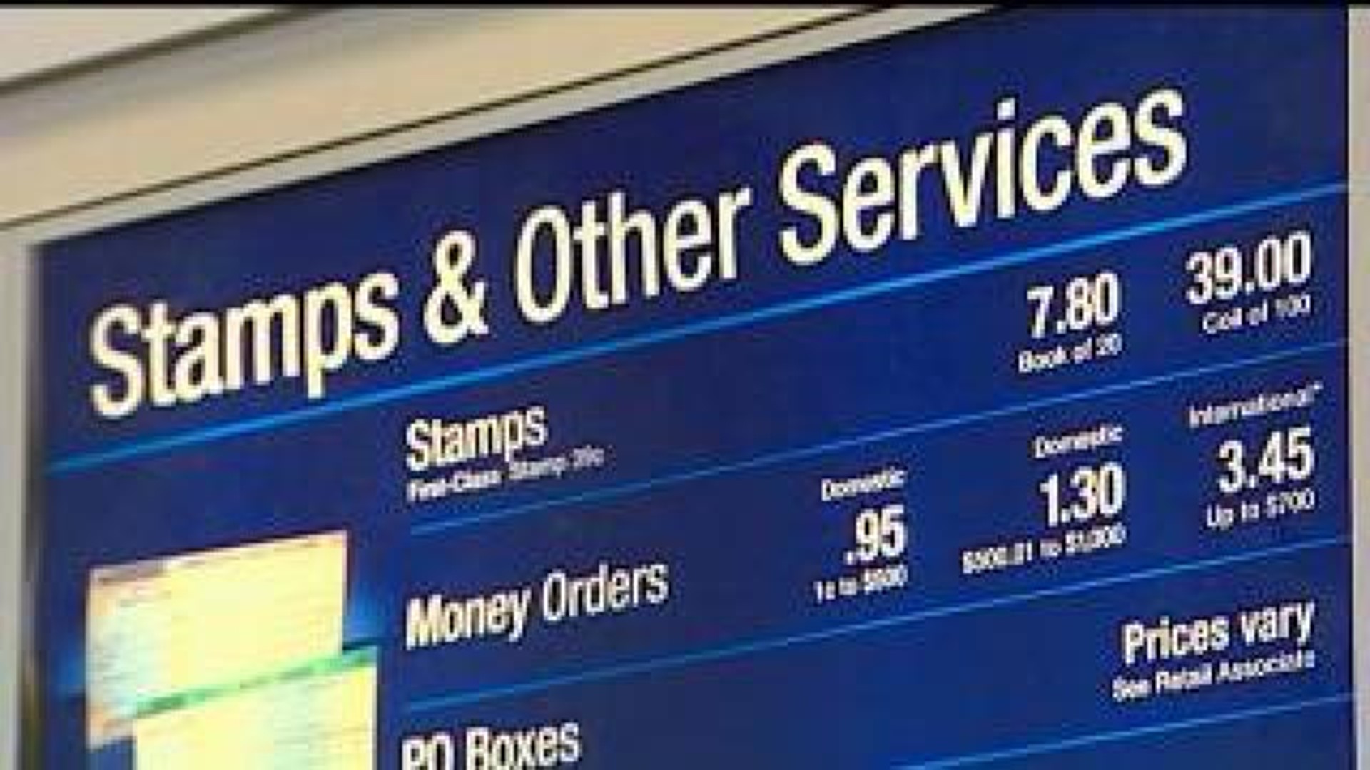 U.S. Postal Service proposes raise in stamp prices