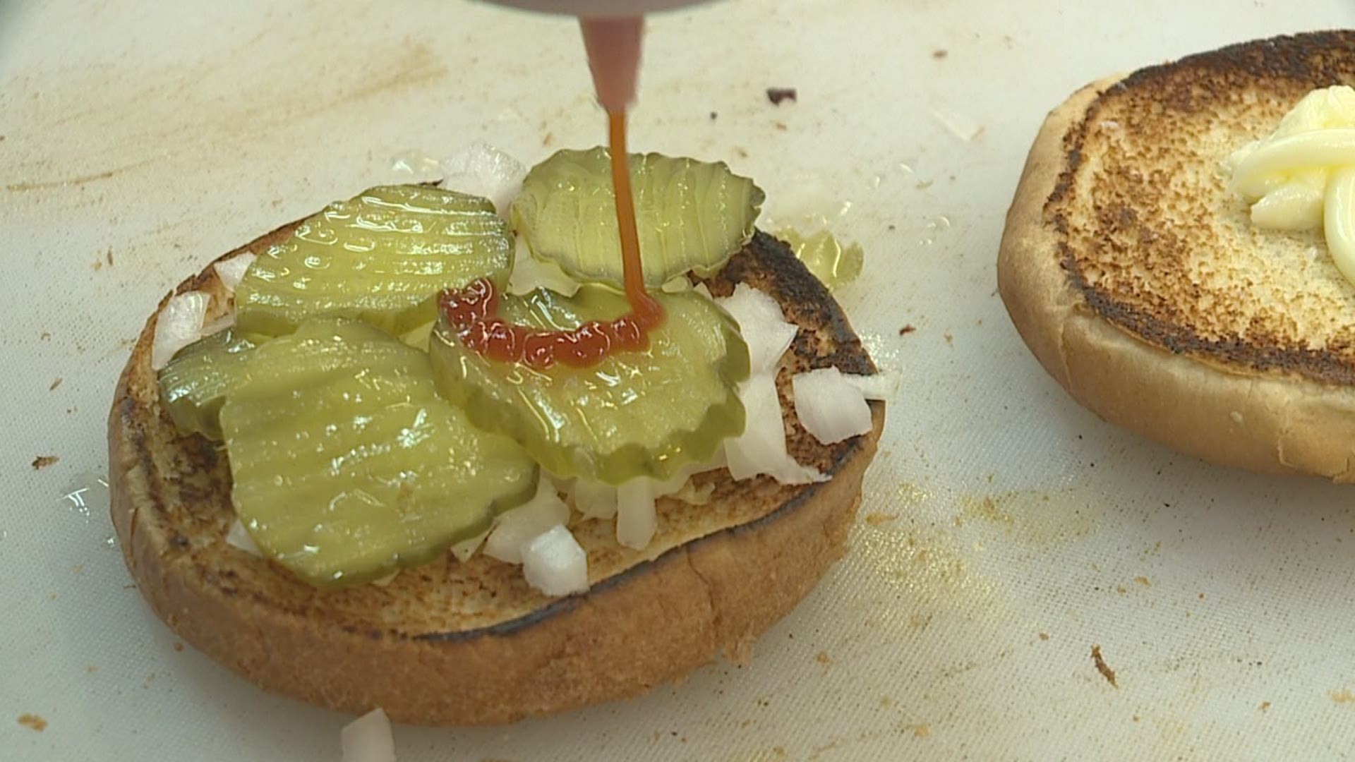 Jersey's bar in Camanche is serving customers food in a creative way.
