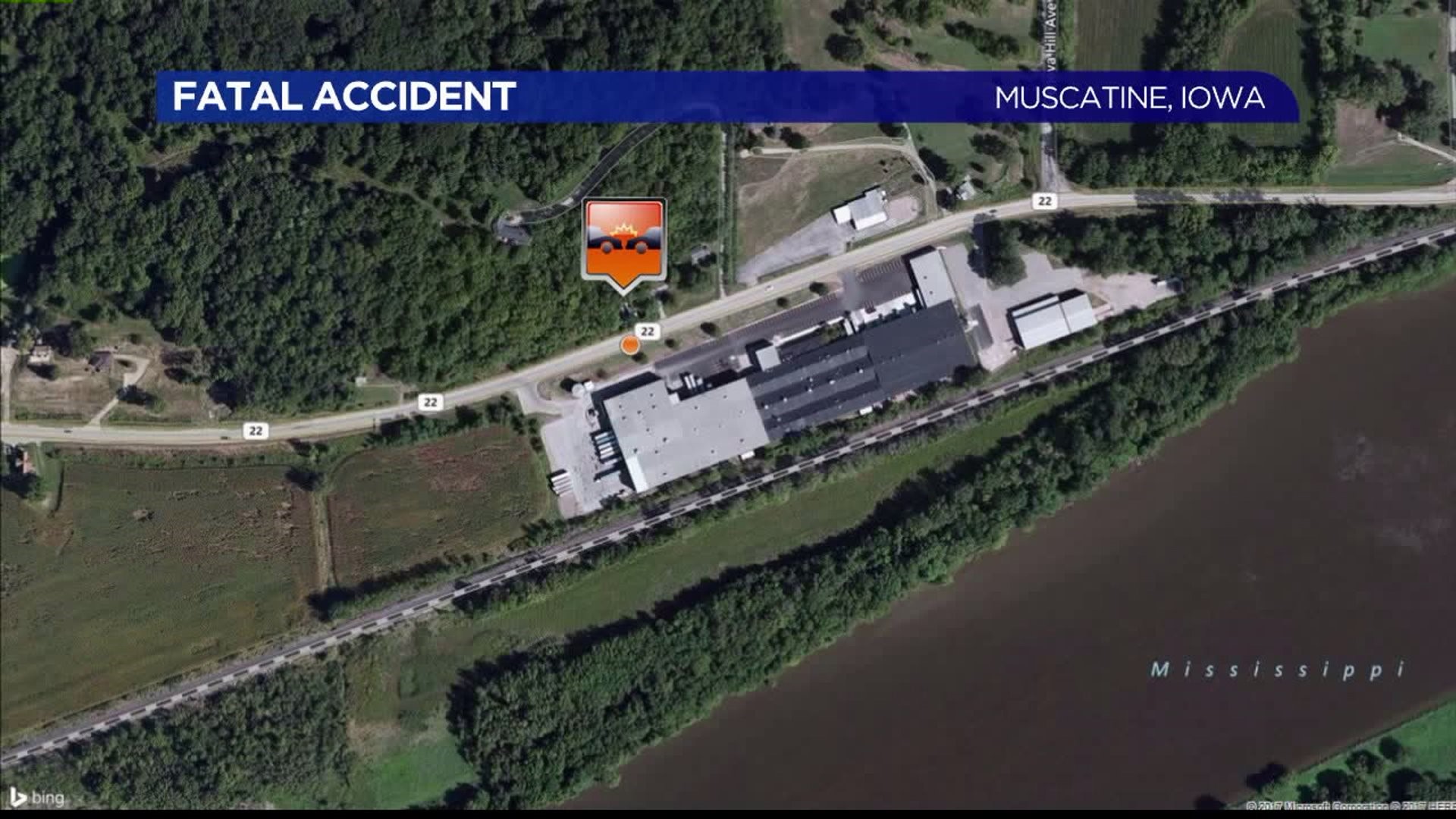 Fatal accident in Muscatine