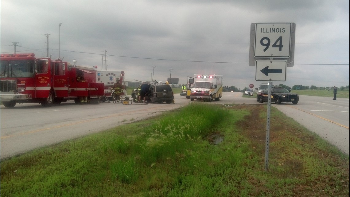 Crashes block traffic on Highway 67 in Milan