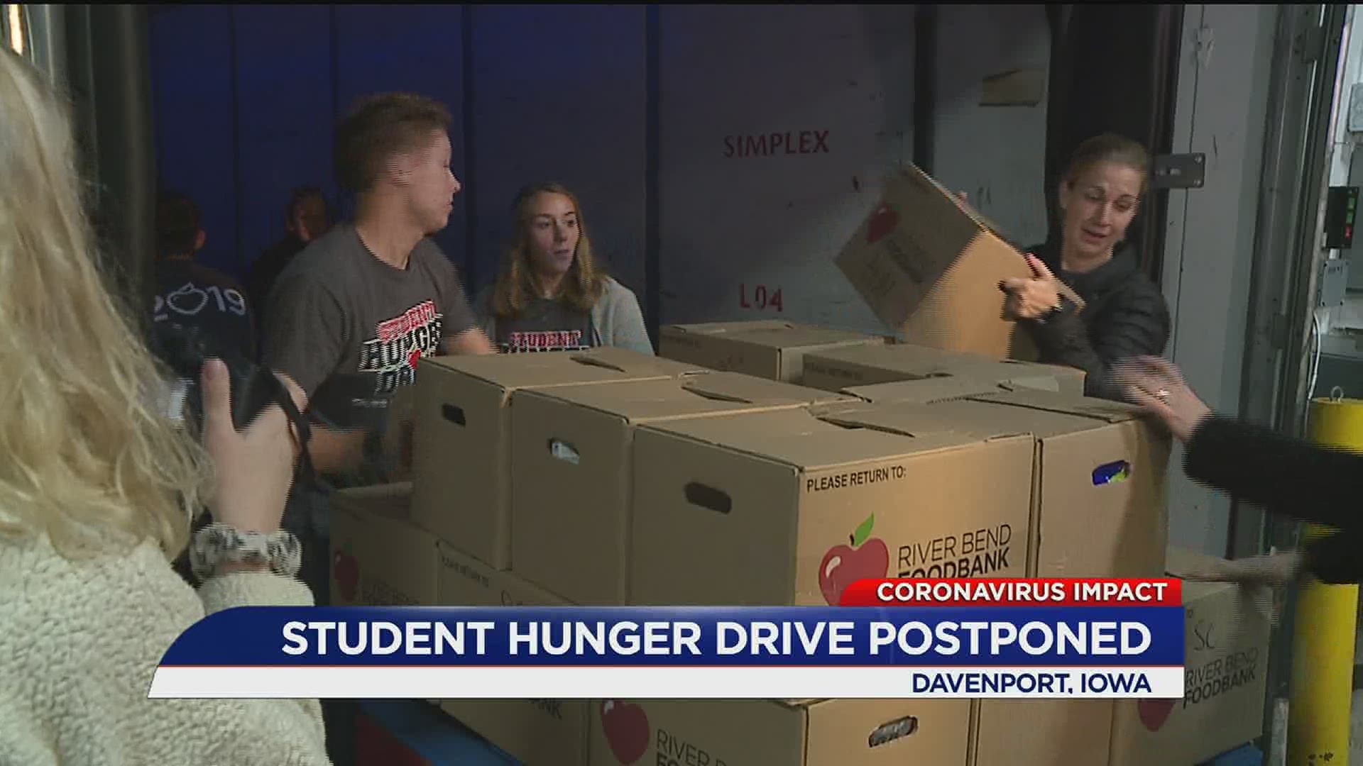 Student Hunger Drive Canceled