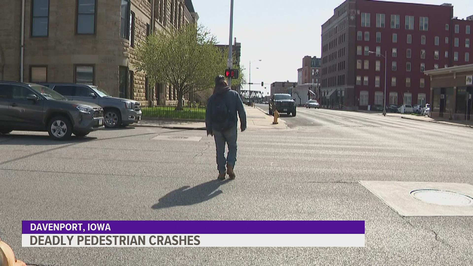 In a release detailing safety tips and 2021 crash data, DPD stressed the importance of considering pedestrian safety in mind when behind the wheel or on the streets.