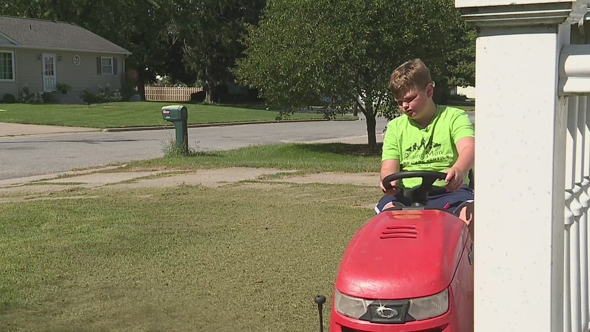 So far, Henry Bender has completed 30 yards and is more than halfway done with his 50 Yard Challenge.