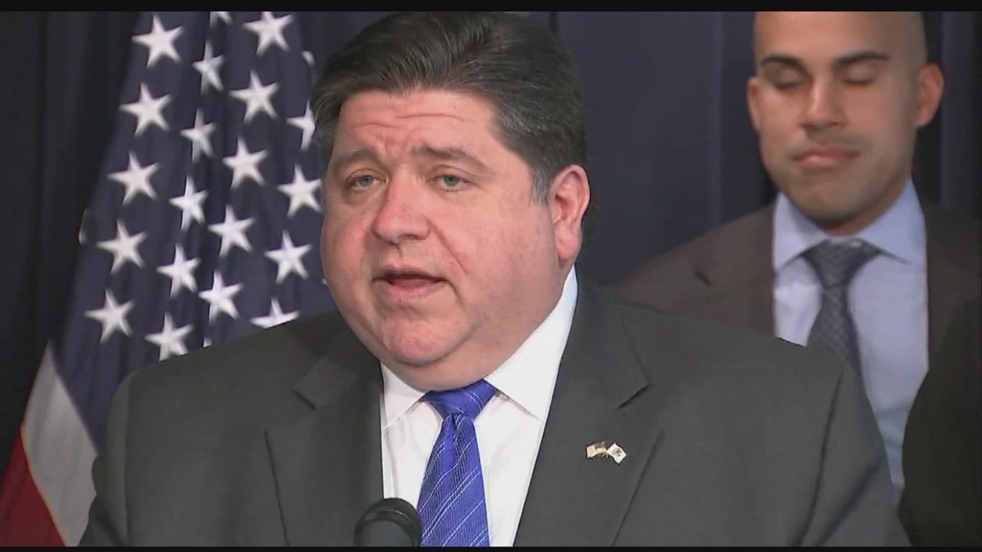 Gov. Pritzker says the state can test for the virus and plans to open up labs around the state as testing sites.