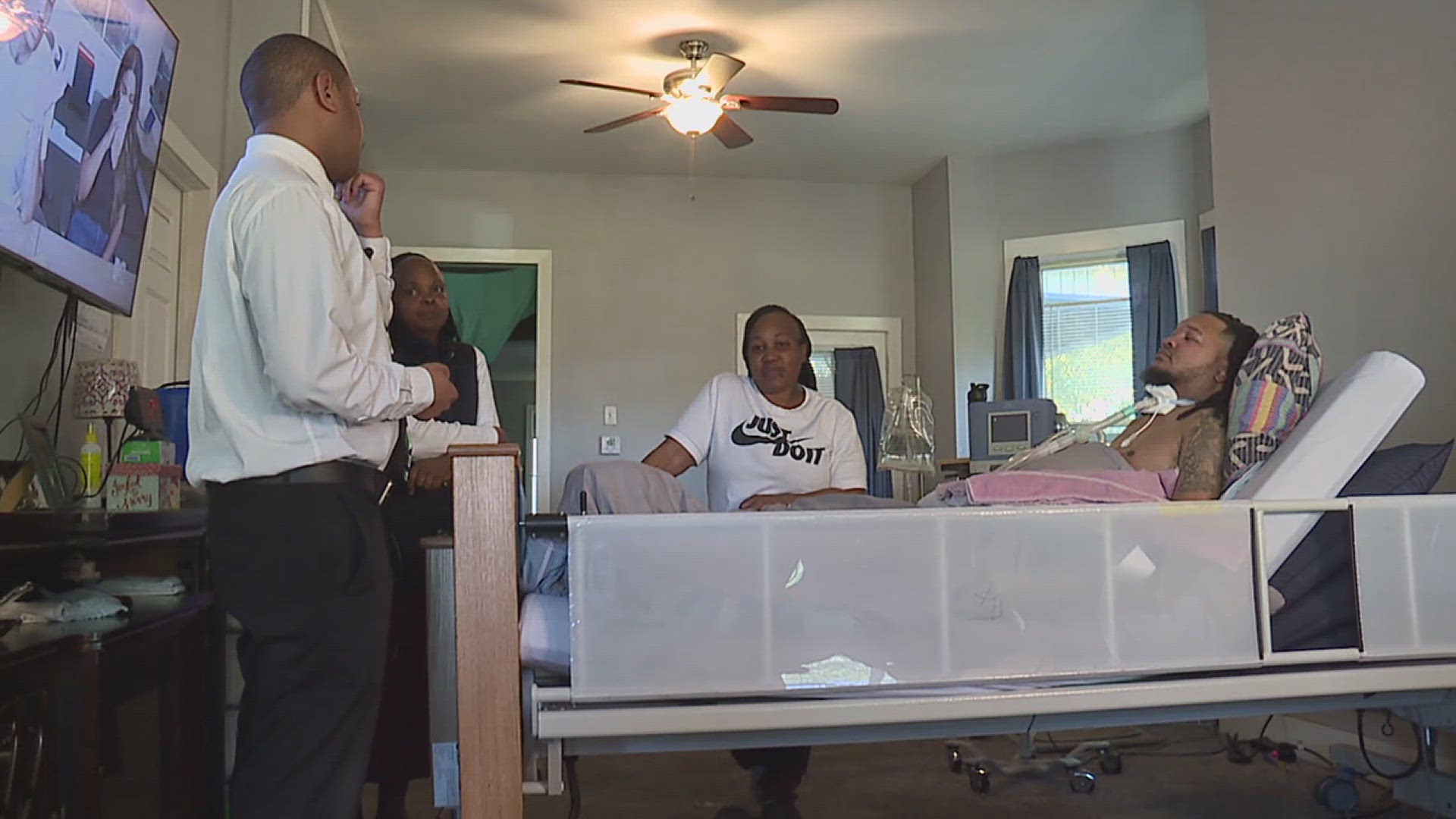 Several organizations and people donated money for the roughly $40,000 bed. The family is also hoping for a handicap-accessible van.