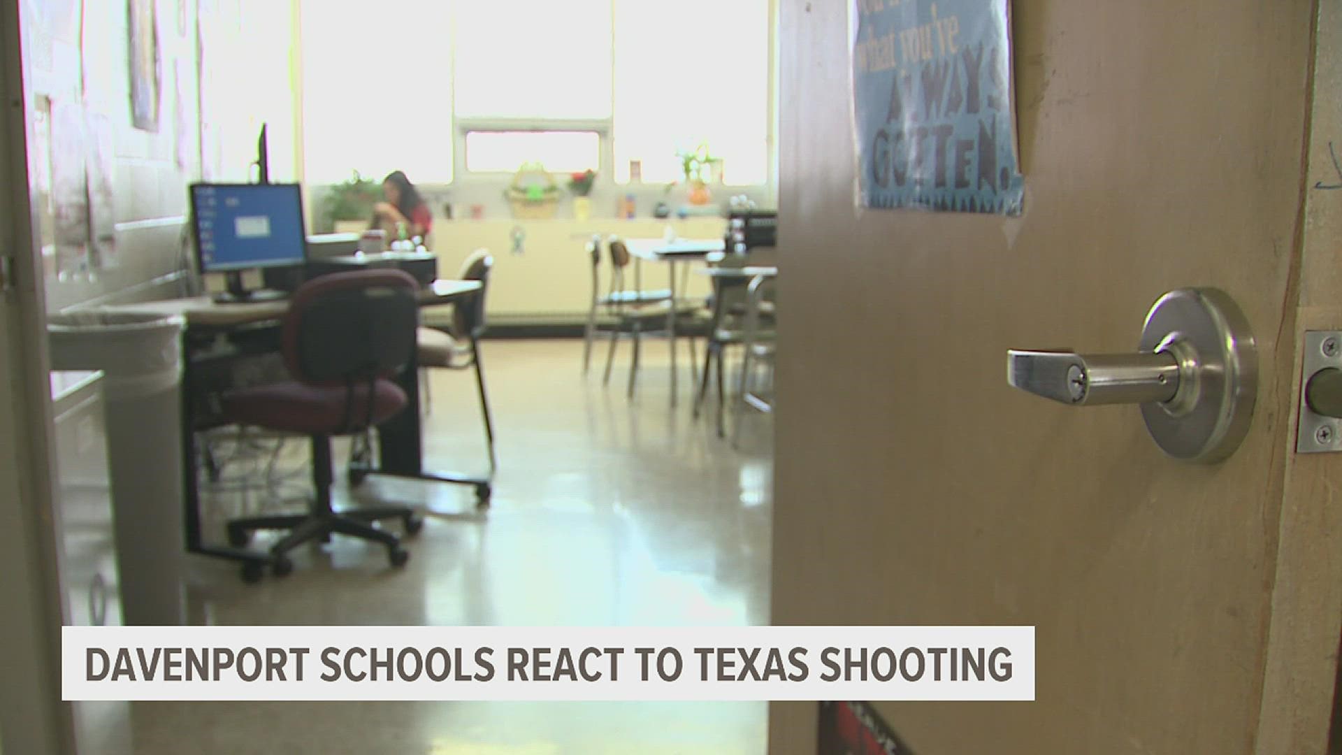 Details from the Robb Elementary shooting are still being released from Texas officials. Here's how school districts and police departments have responded in the QC.