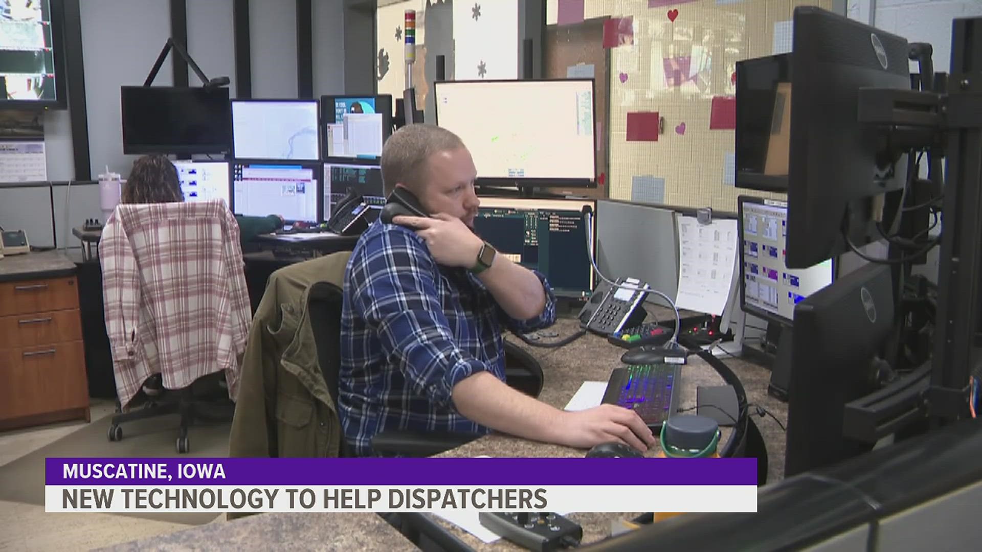 Muscatine County is the third county in Iowa to implement a feature that lets you live stream to dispatchers — helping them better understand situations.