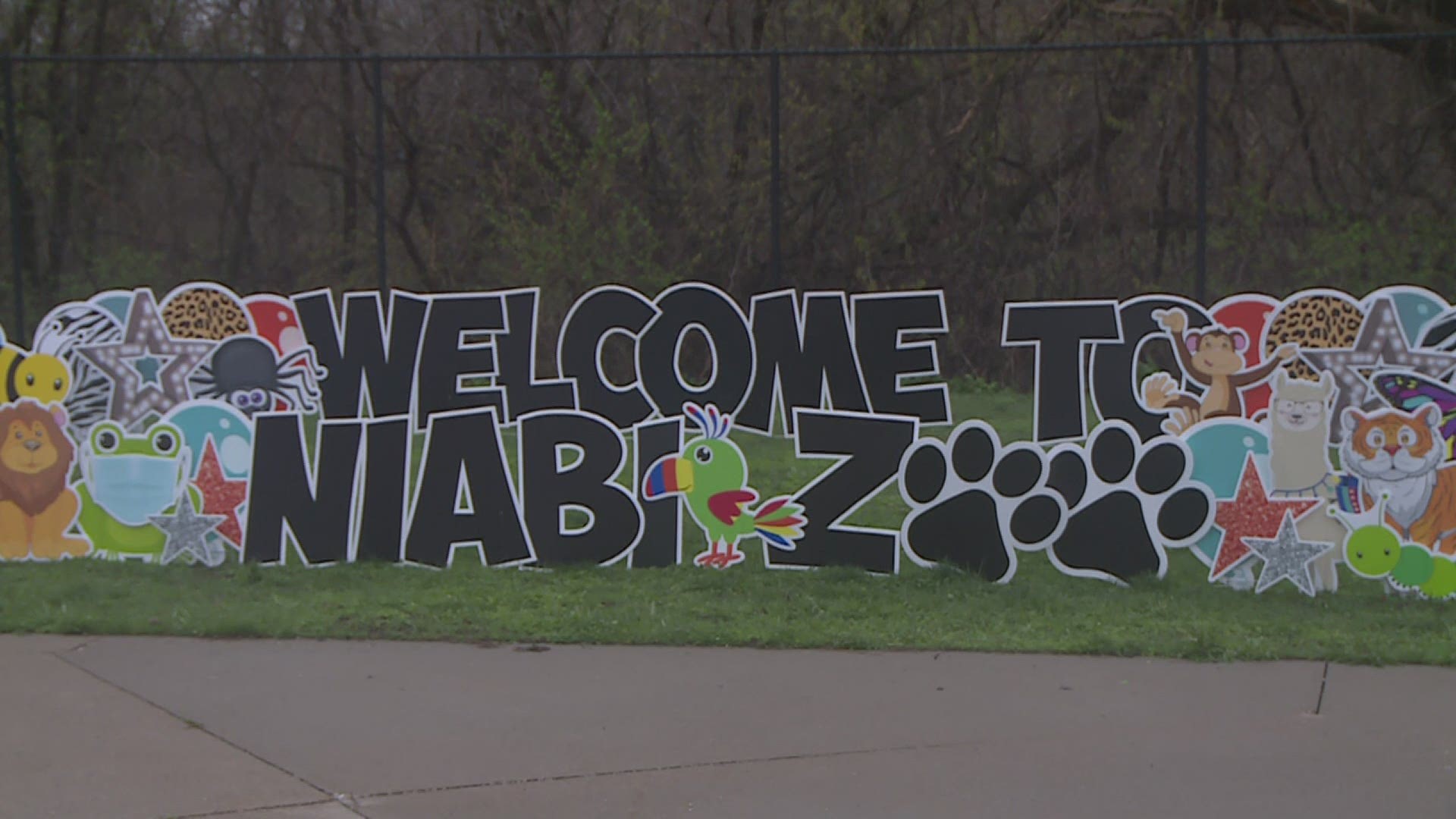 The zoo reopens after shutting down back in June due to the pandemic