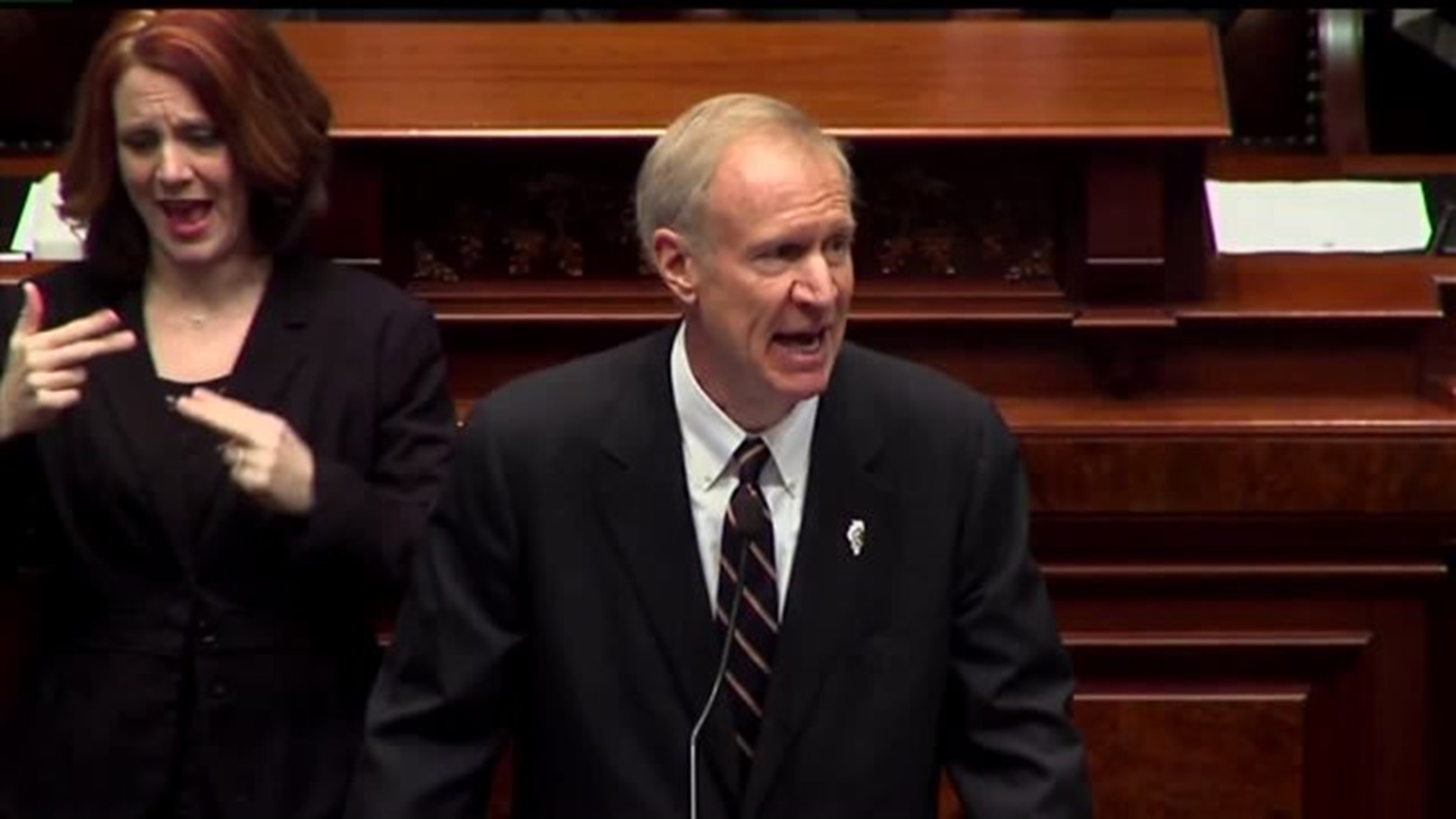 What Illinois Governor Bruce Rauner said at the 2016 State of the State Address