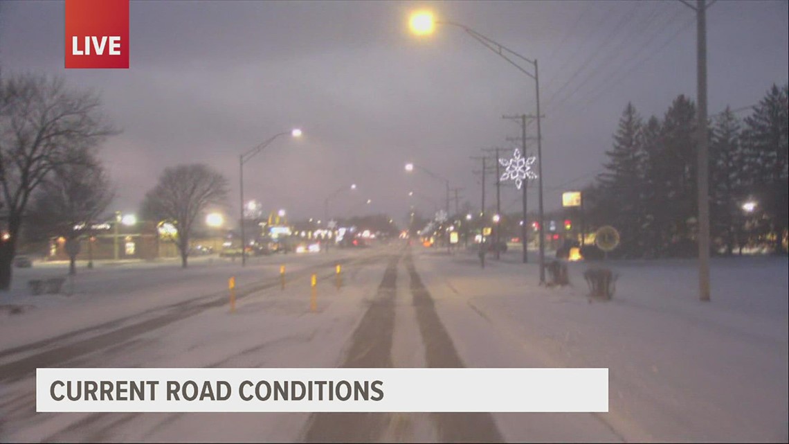 Road conditions deteriorating as winter storm rolls through Quad Cities ...