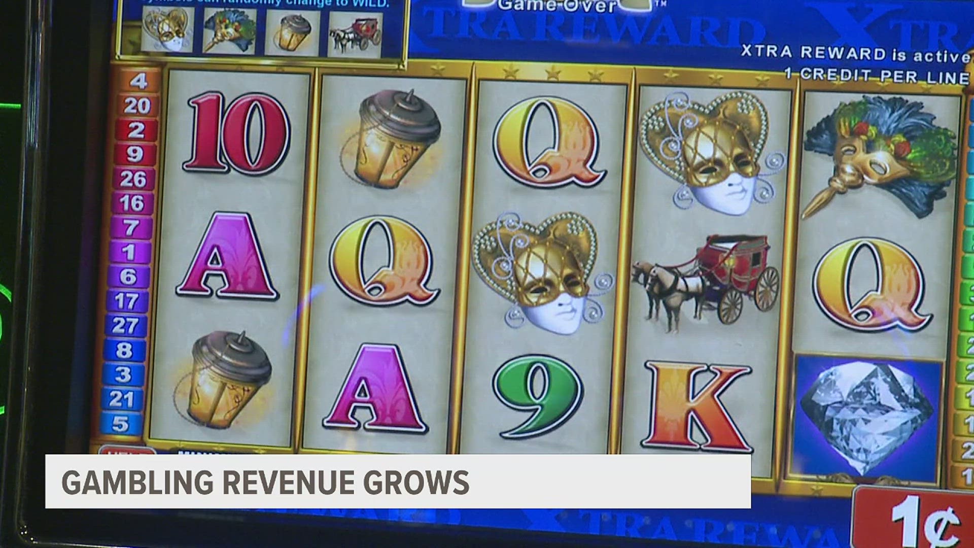 Revenue from the lottery, casinos, video gaming, sports betting and horse racing grew more than 5% last year.