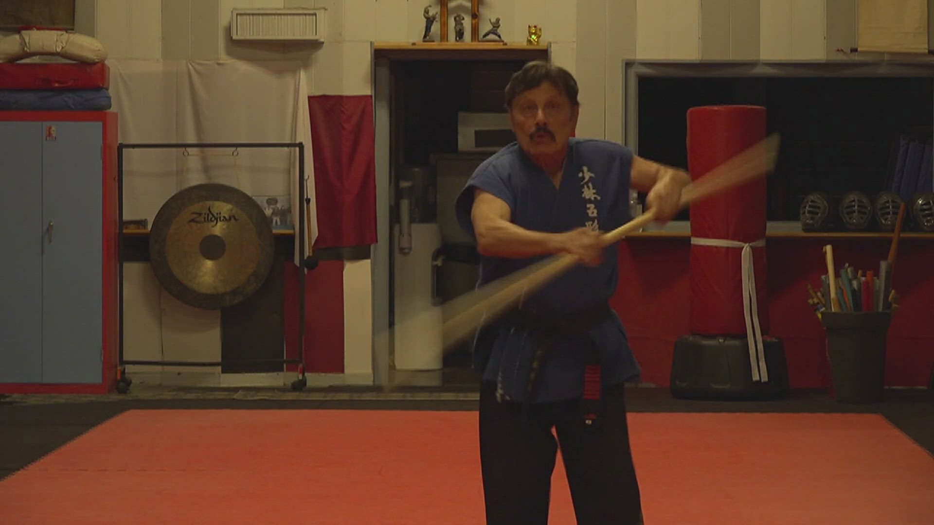 Moline martial arts instructor John Morrow was recently diagnosed with lung cancer, but the disease isn't keeping him from passing on his knowledge.