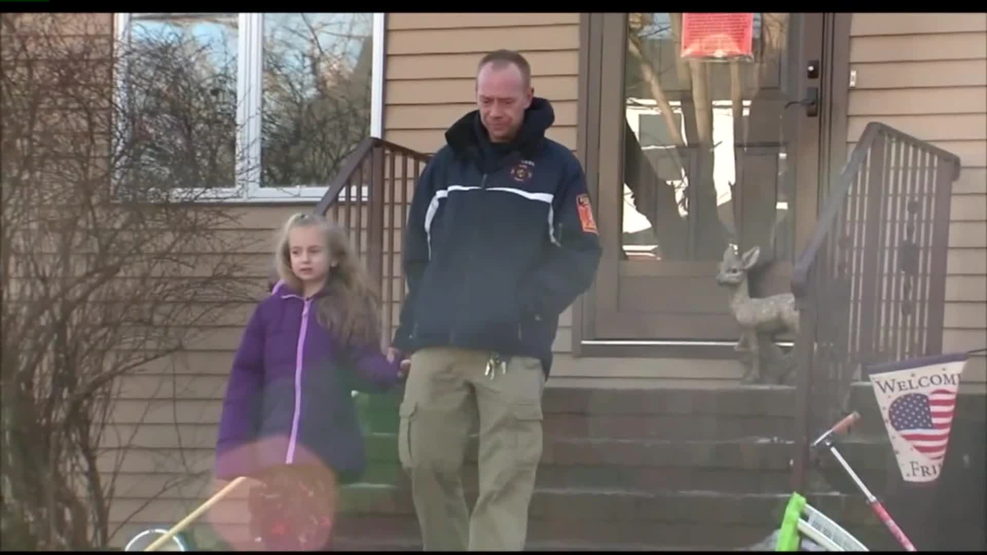 6-year-old saves family from fire