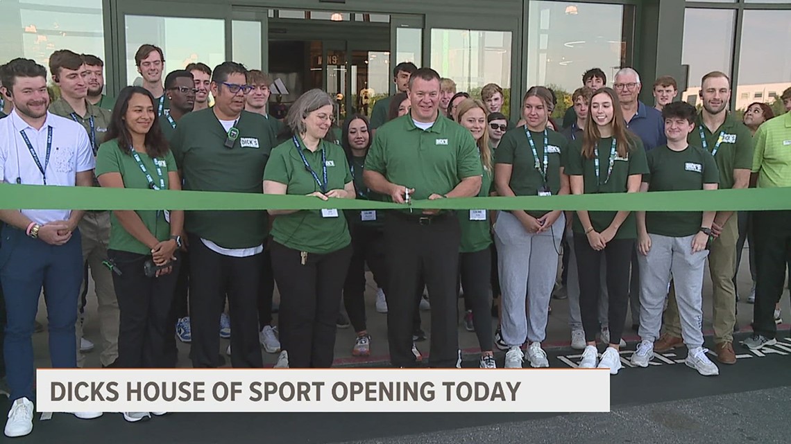 Former Dick's Sporting Goods Now House Of Sport, Grand Reopening ...