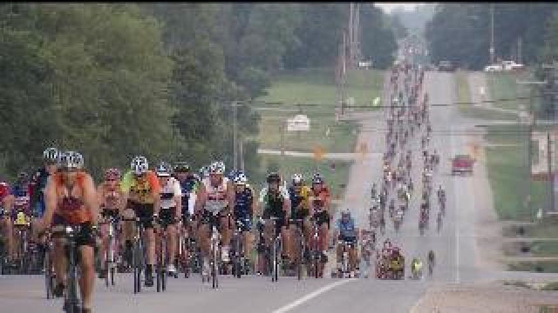RAGBRAI finishes up at Mississippi River