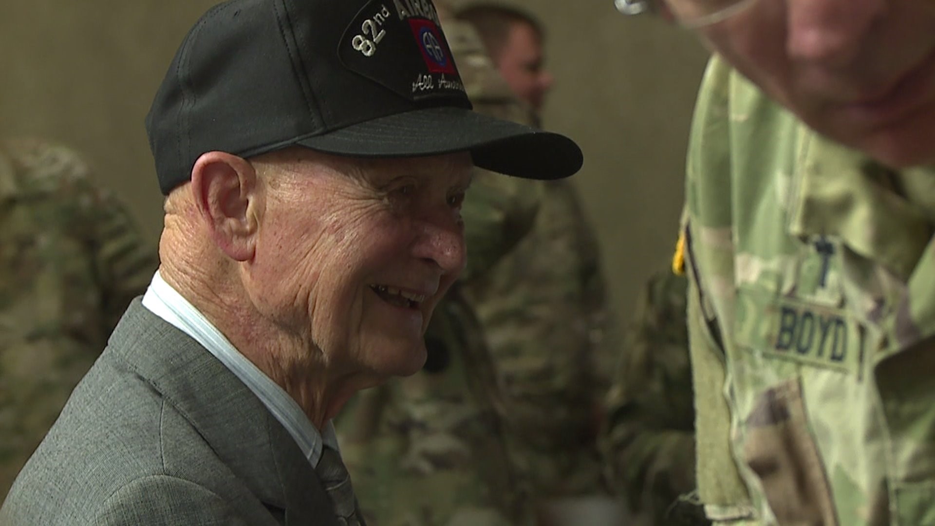 D-Day Paratrooper Honored