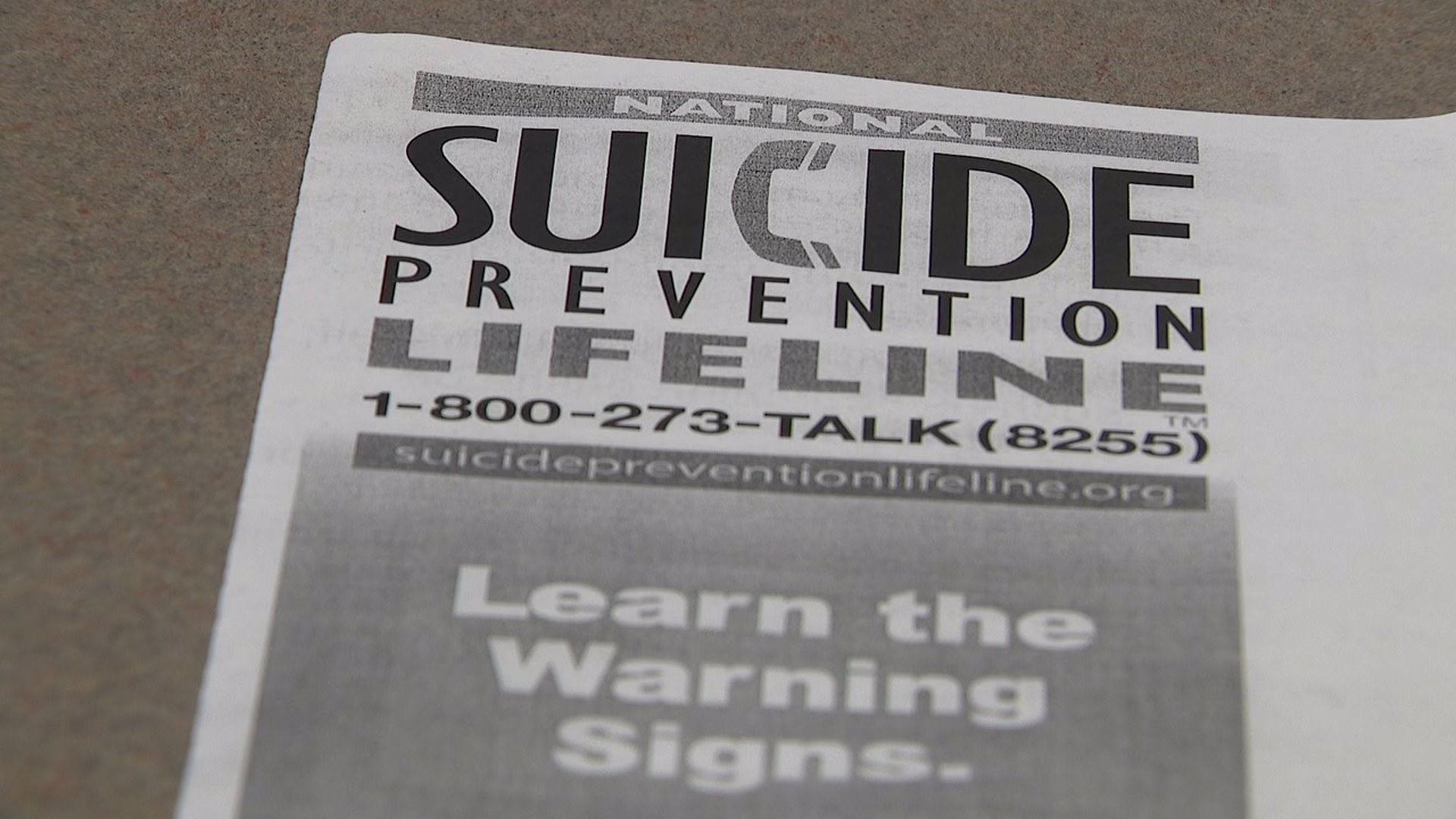 Local mental health professionals on suicide prevention