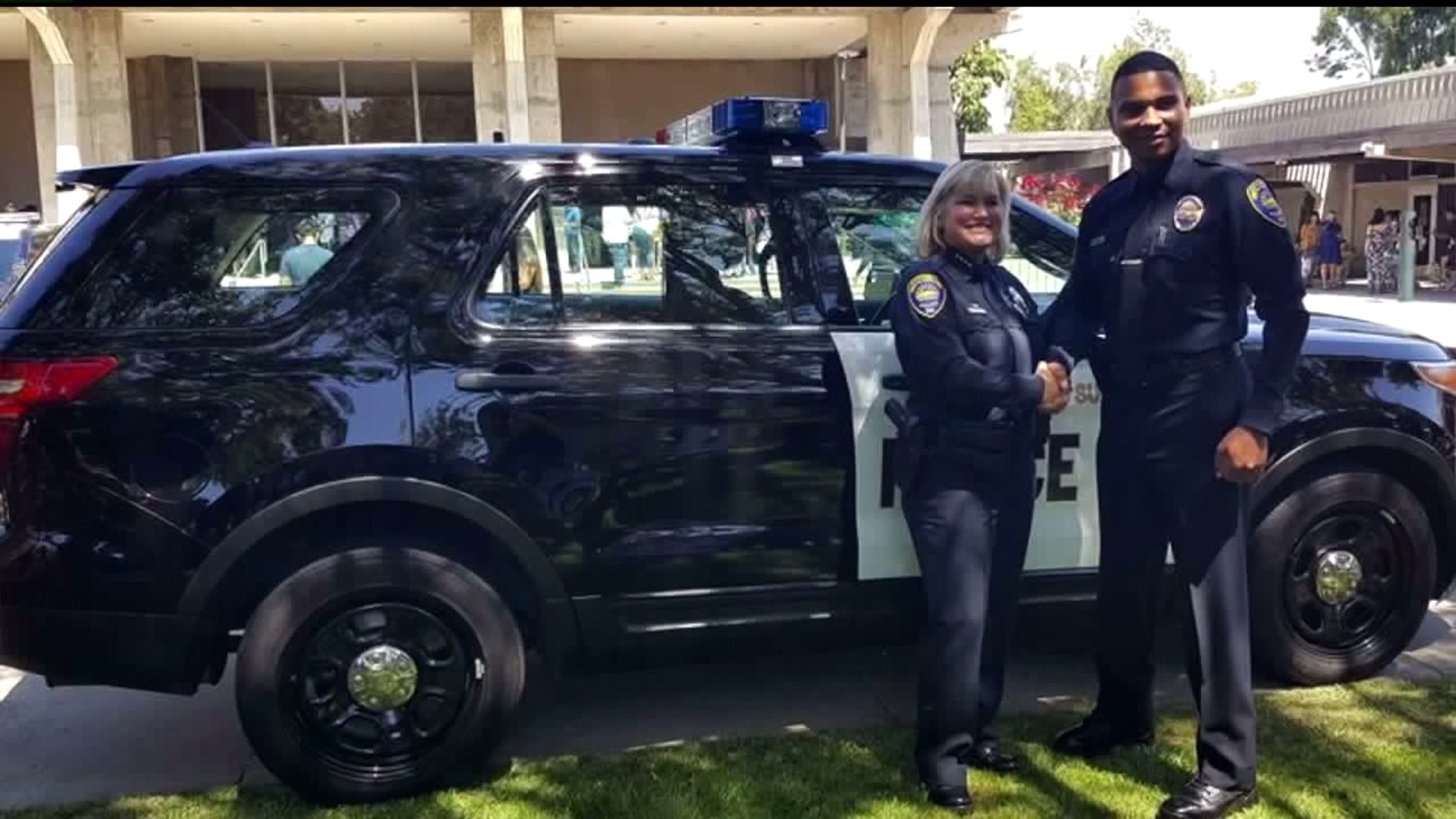 veteran amputee achieves his dream of becoming a police officer