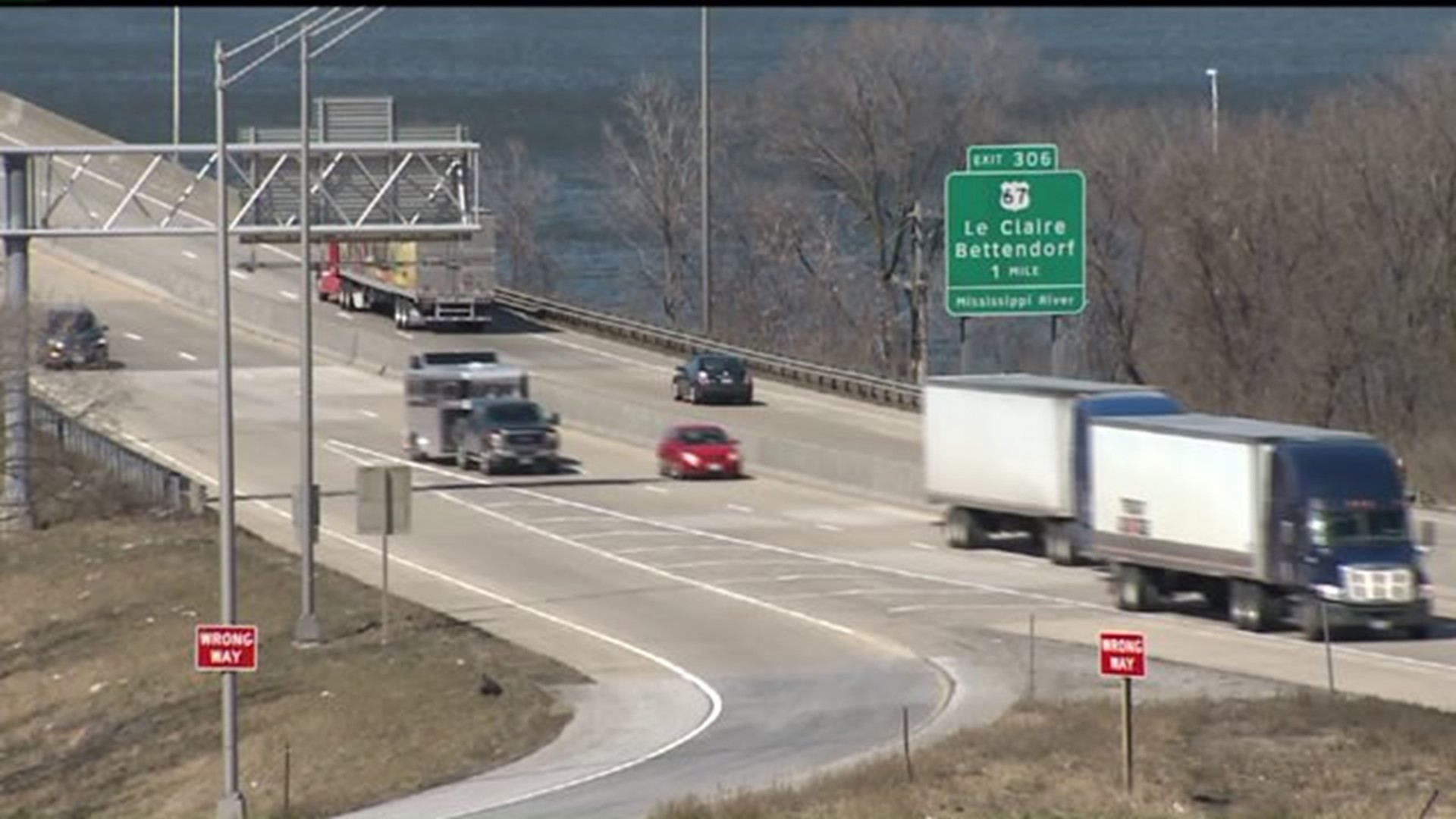 Illinois Bound Lane to Close on I-80 Bridge