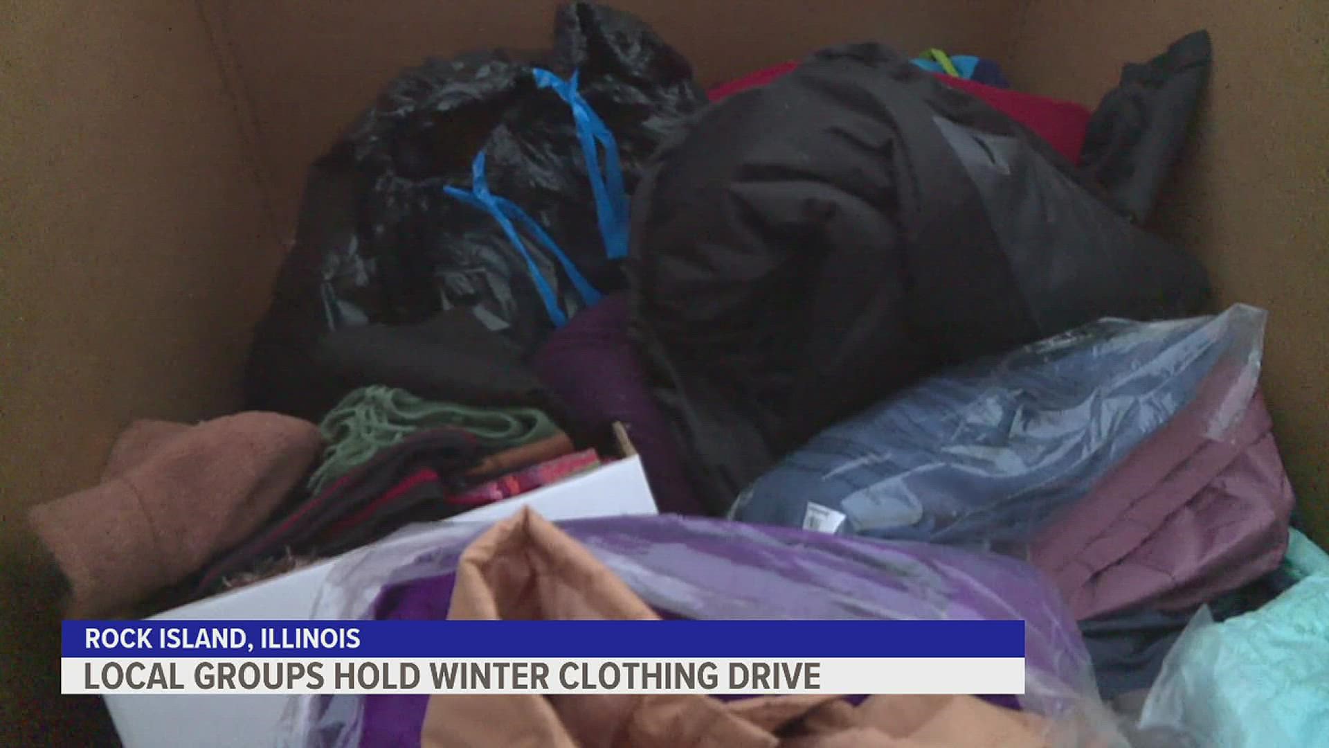 Modern Woodmen Financial & S.A.L. Community Services teamed up, to make sure people in need get warm clothing.