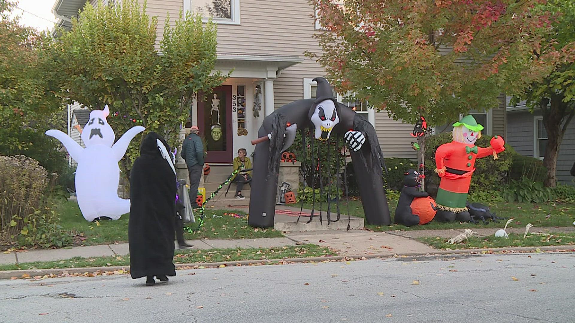 One Davenport neighborhood sees almost 500 trickortreaters
