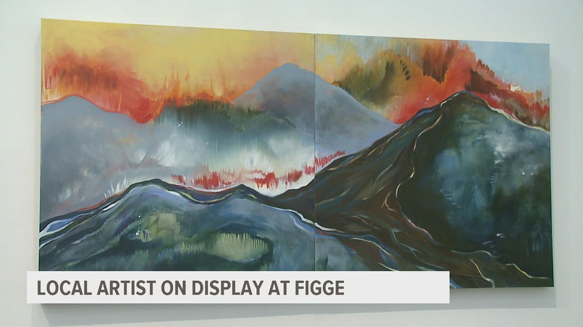 A new art exhibit will soon be on display at the Figge Art Museum. The exhibit is called Storms and Silver Linings, is an expression of hope and gratitude.