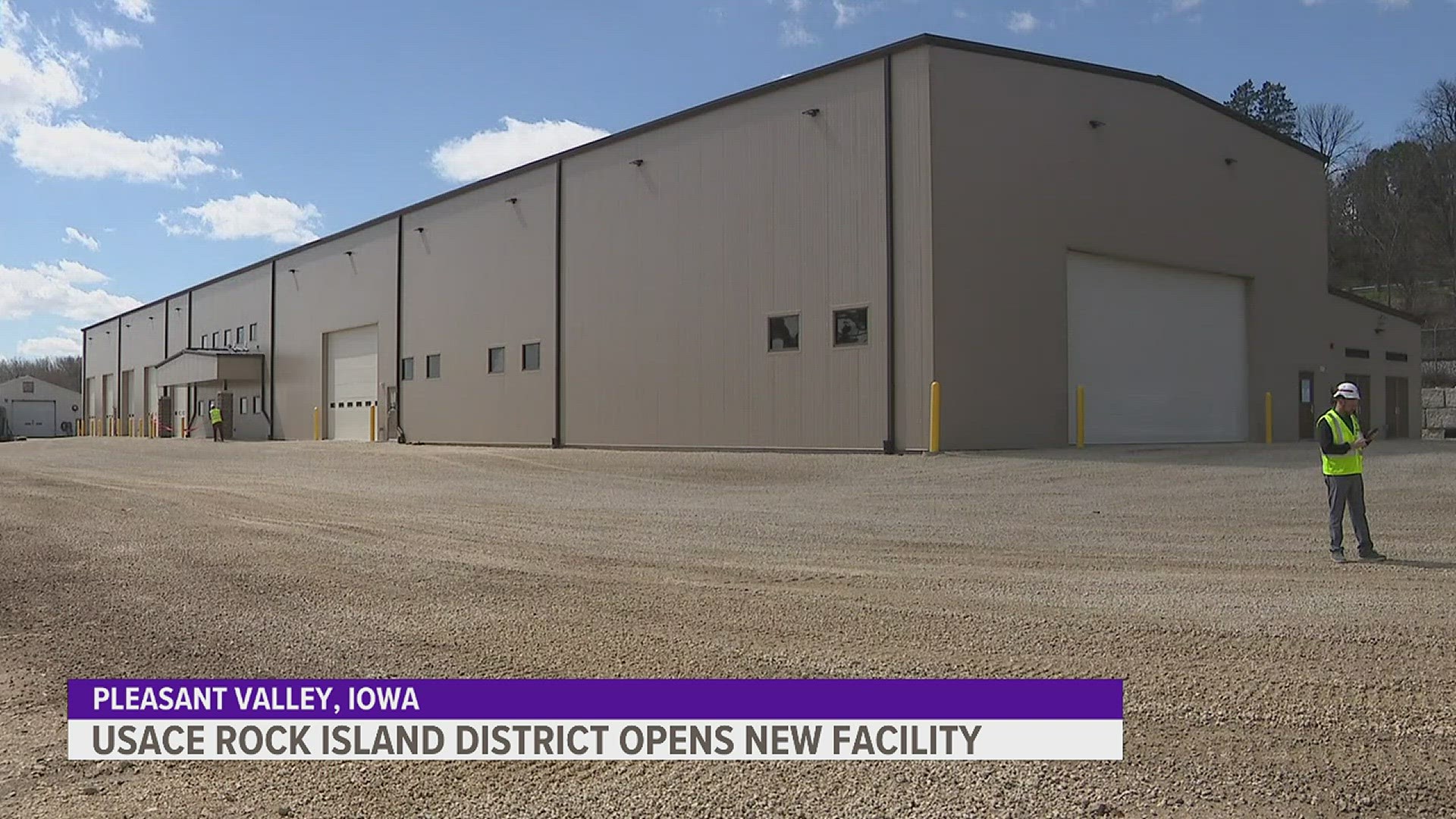 The new motor shop in Pleasant Valley, Iowa is meant to keep 12 lock and dam sites operating smoothly from Dubuque all the way down through Missouri.