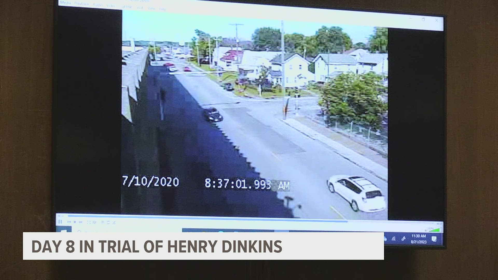 Henry Dinkins Trial Video Evidence Shown Tracing Defendants Whereabouts The Night Breasia 2027