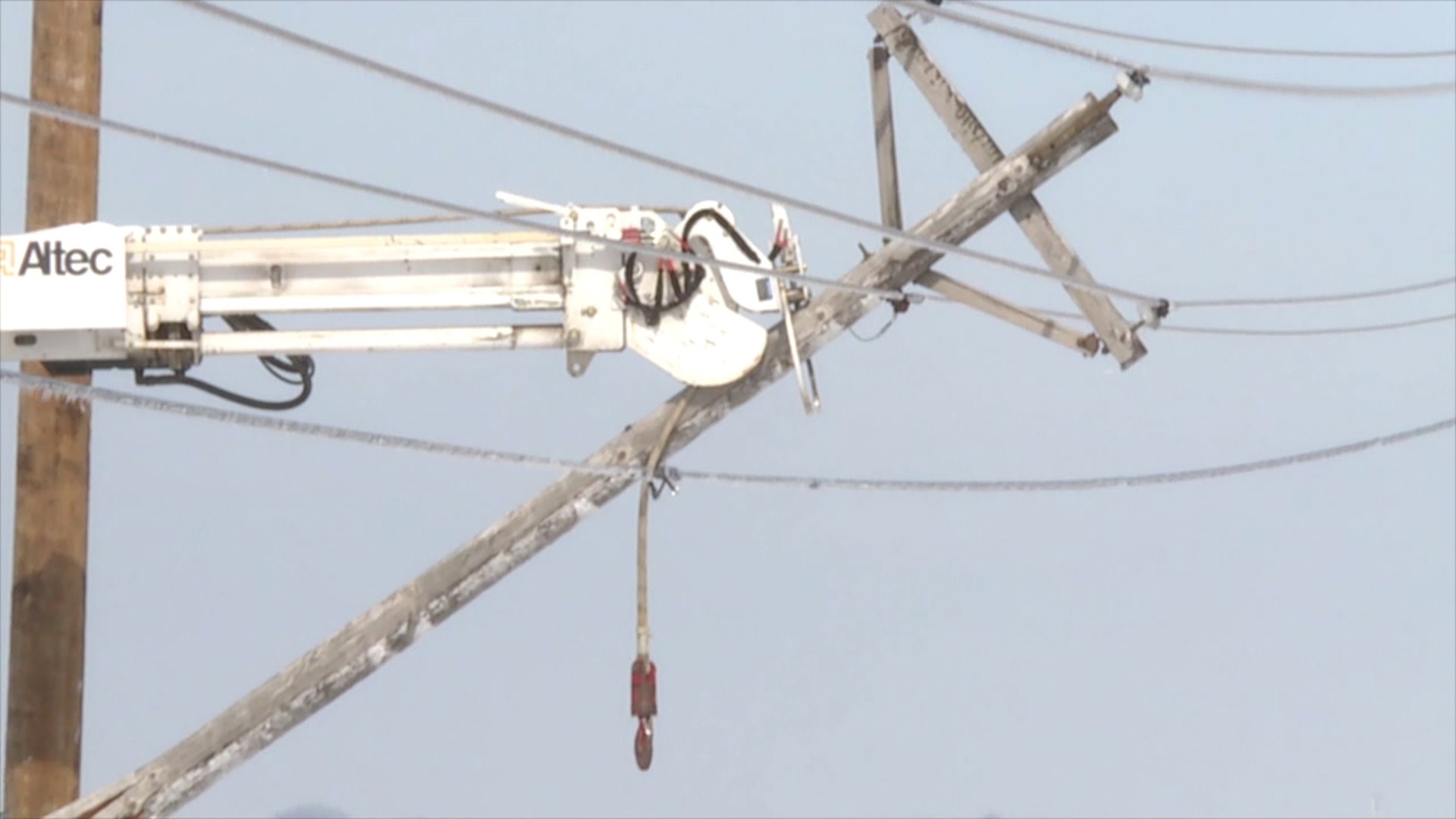 Crews restore dozens of downed power lines