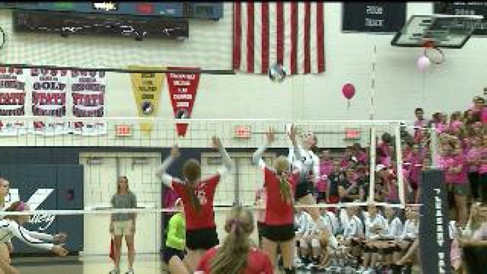 Spartans Sweep Lancers on Pink Out