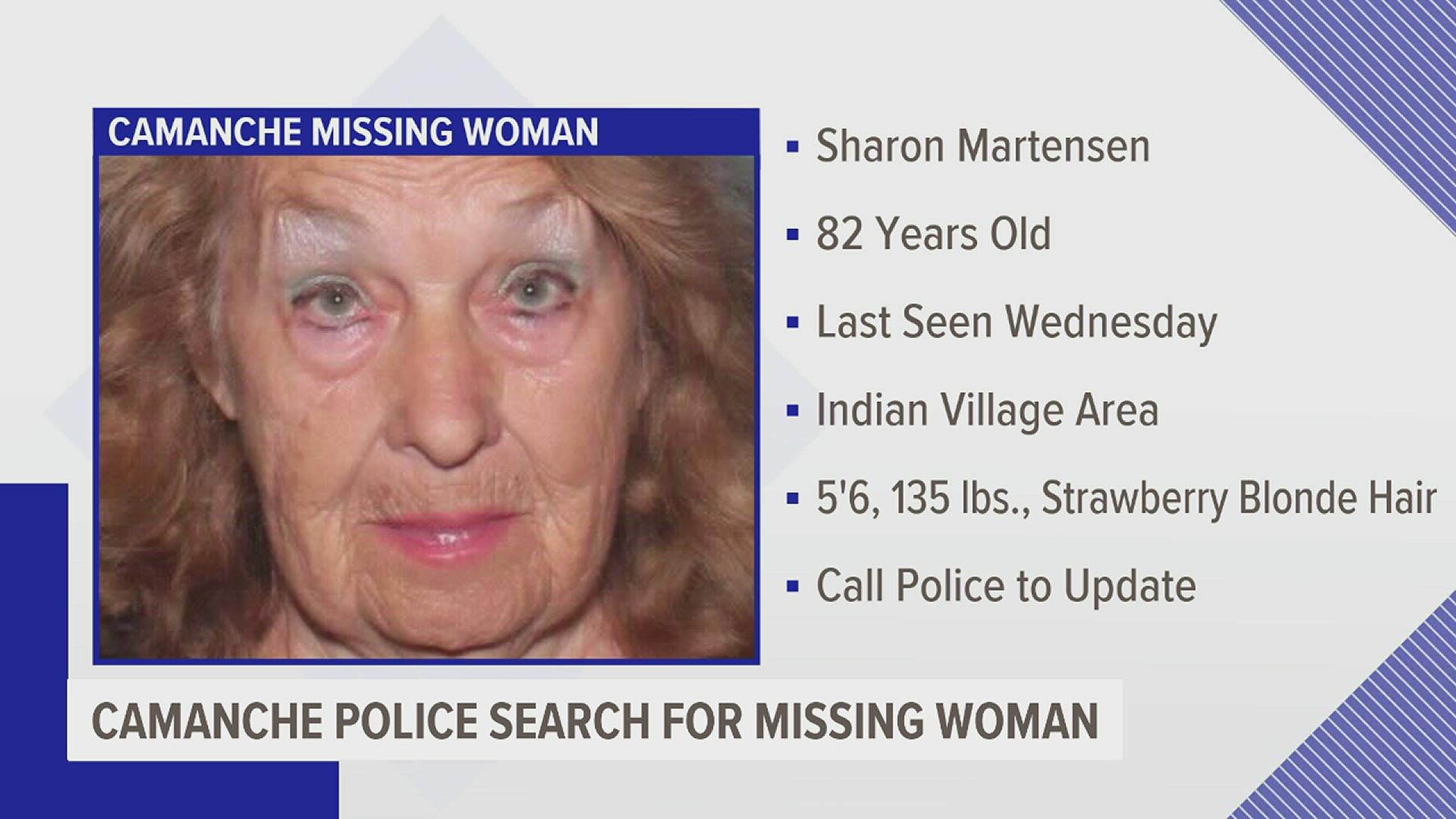 Camanche Police Are Searching For Missing 82-year-old Woman | Wqad.com