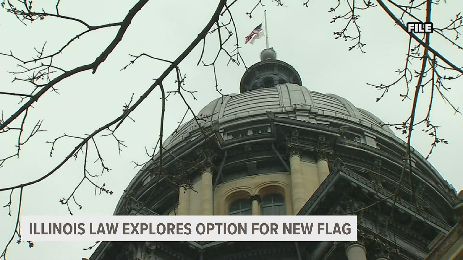 Gov. J.B. Pritzker signed a bill exploring the creation of a new state flag. The goal is to replace the current flag by September of next year.