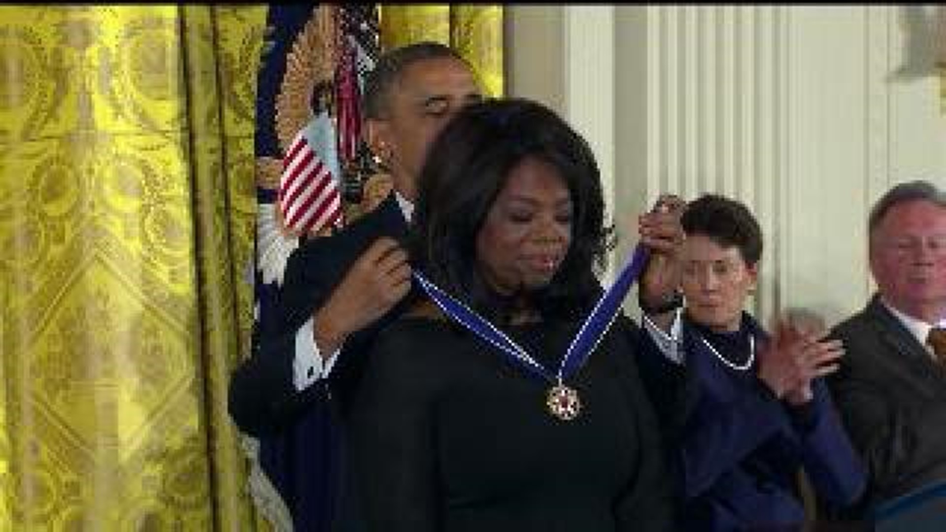 President awards 16 people Presidential Medal of Freedom