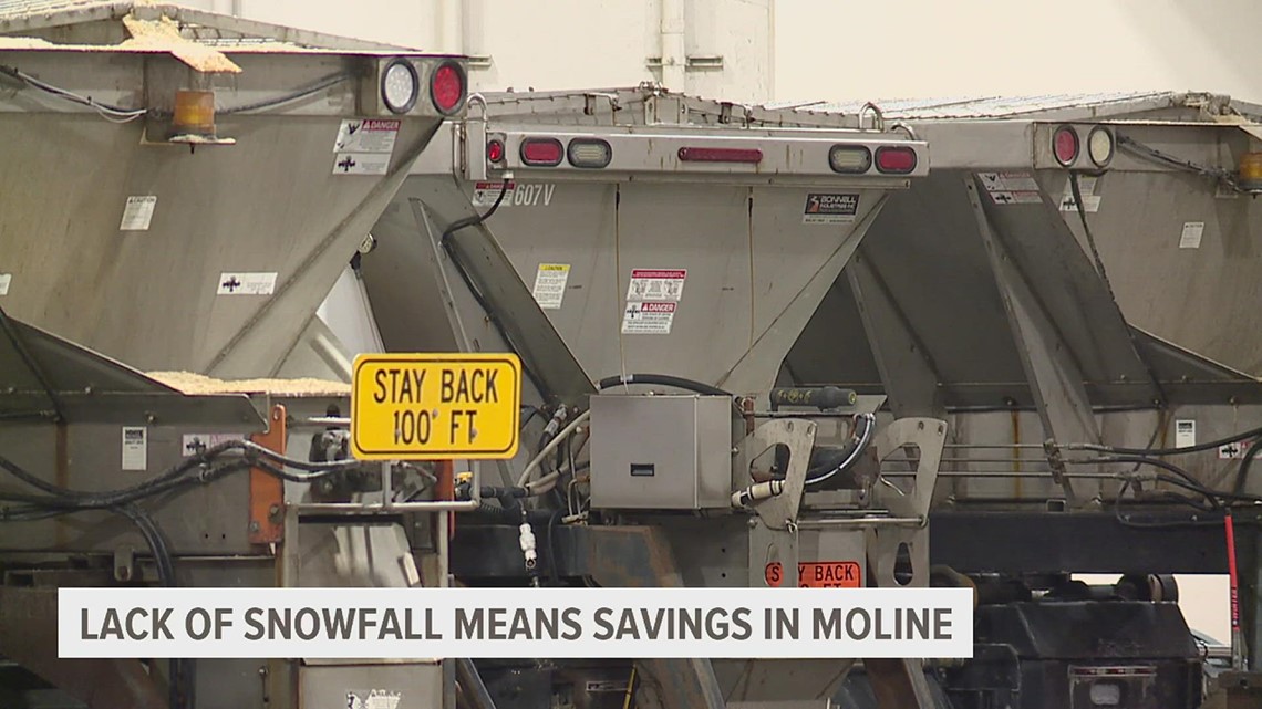 Mild winter means Moline Public Works focuses on other projects