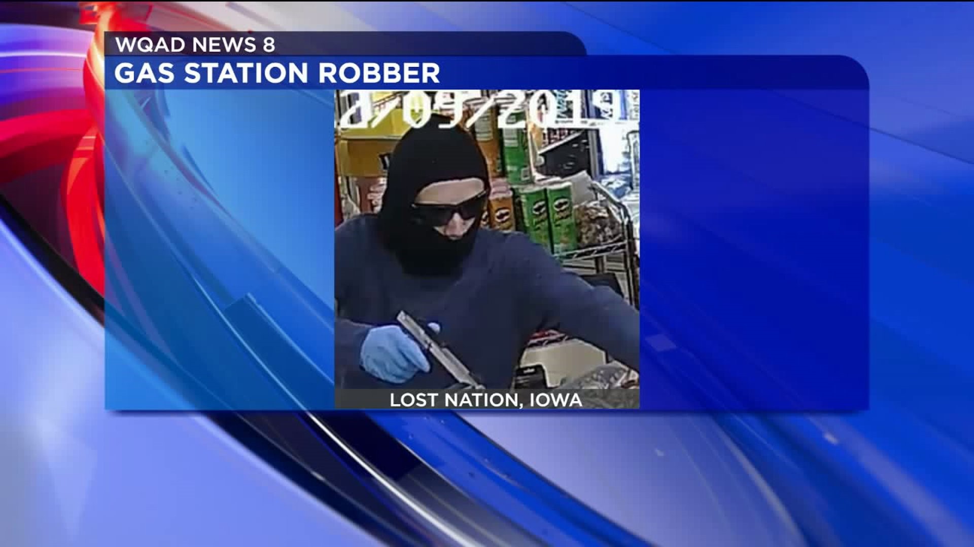 Clinton Looking for Masked Robber