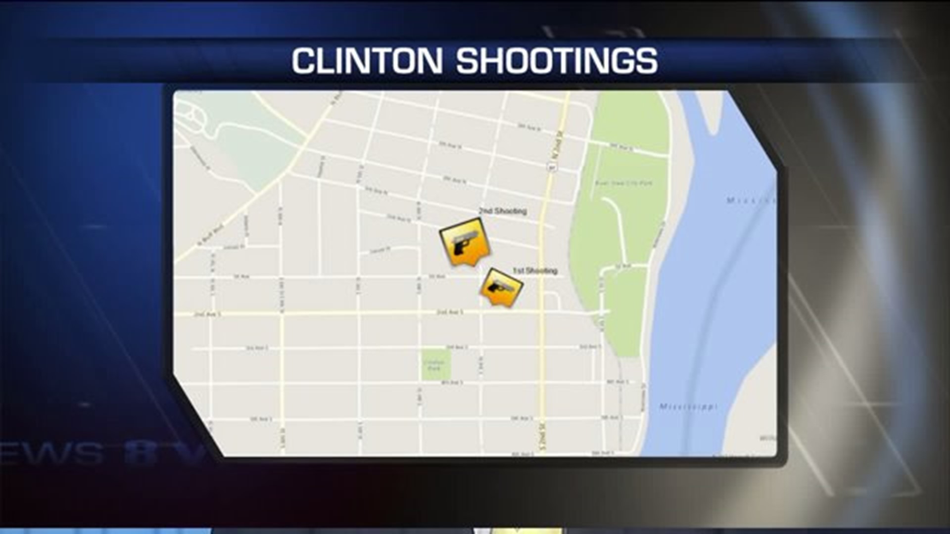 Shootings in Clinton reported just hours apart