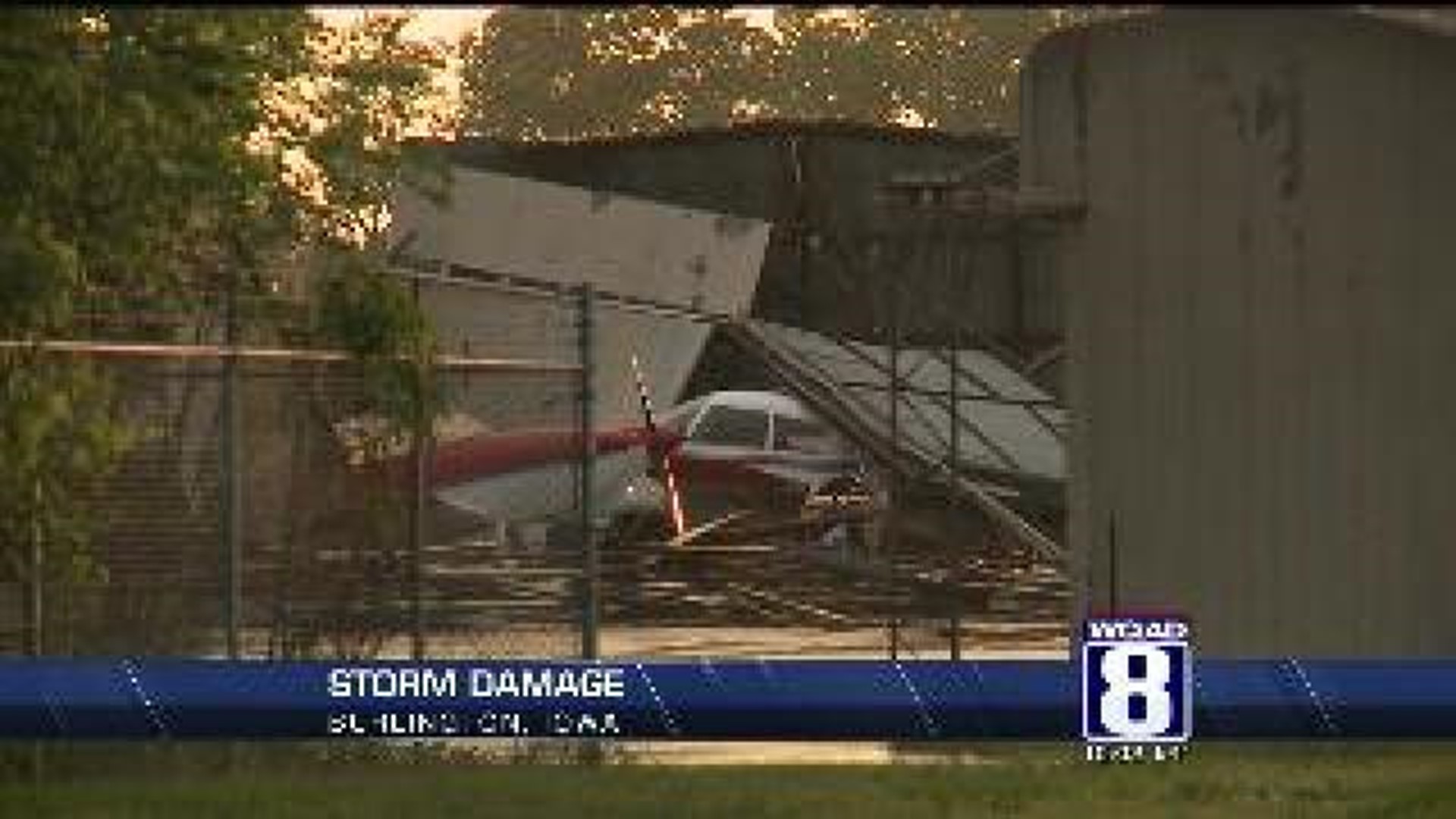 Storm Damage in Burlington, Iowa