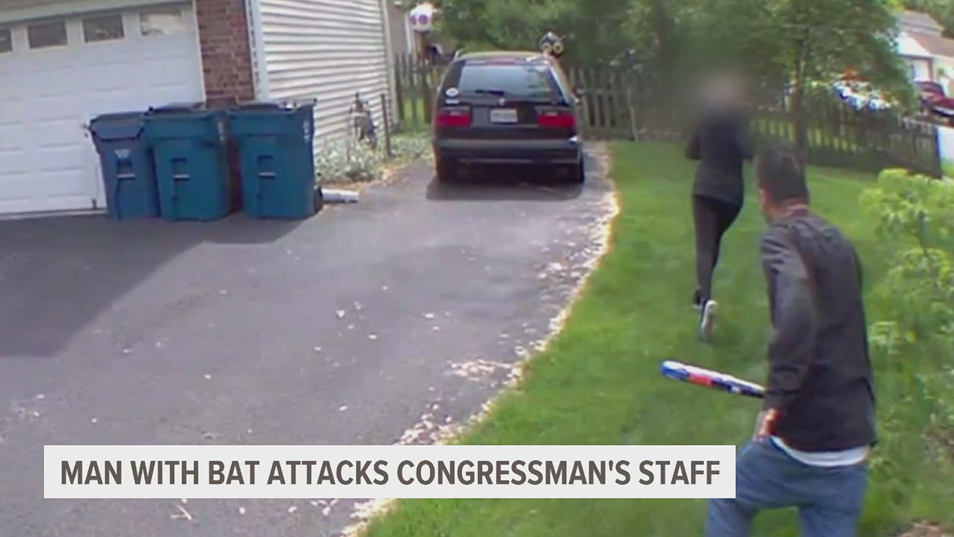 Democratic Congressman Gerry Connolly's office was attacked by a man with a metal baseball bat. Police confirm the man asked for the congressman by name.