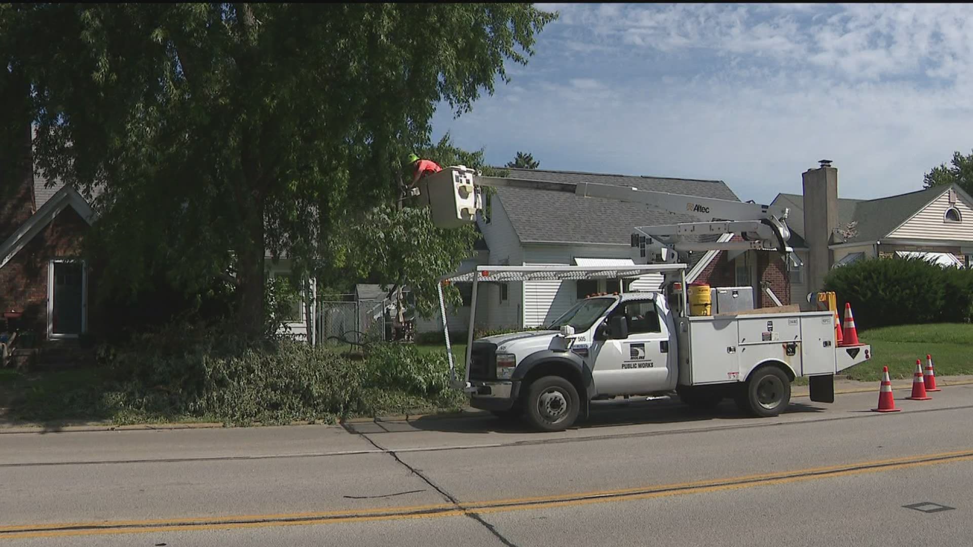 Recovery from severe storms may take a long time in the QC