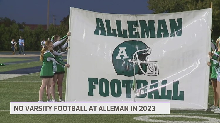 Benched: Alleman High School won't have a varsity football team in 2023